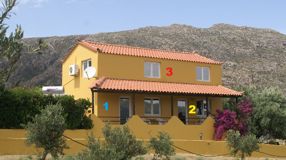 1 = Turquoise flat